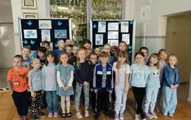Uczniowie klasy 1 a