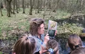 Pani Asia opowiada o żabach
