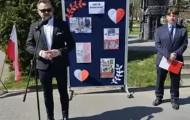 Przem&oacute;wienie wicestarosty Leszka Guzala
