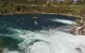 Wodospady Rheinfall