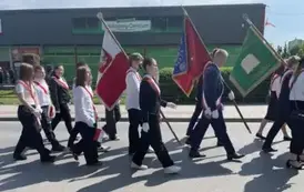 Kolumna poczt&oacute;w sztandarowych