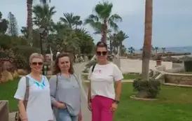 Spacer wzdłuż malowniczej promenady w Limassol