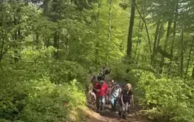 Wspinaczka na G&oacute;rę Stożek