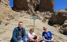 Nauczyciele w Parku Narodowym Teide