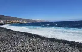 Czarne plaże na Teneryfie