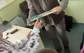 Podziękowania dla leśnika