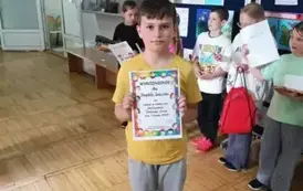 Wyr&oacute;żnienie w konkursie plastycznym Światowy Dzień bez Tytoniu