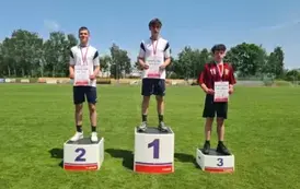 Bartek Adamkiewicz i Karol Szostak na podium