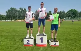 Kacper Książka na podium