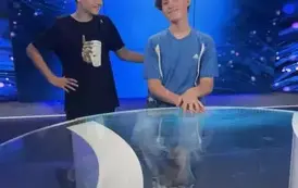 Chłopcy w studio Panorama Lubelska