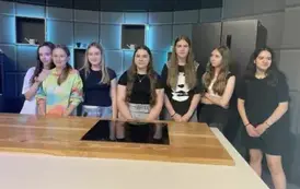 Dziewczyny w telewizji śniadaniowej