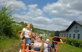 Jazda drezynami rowerowymi