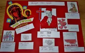 Konkurs o Kardynale Wyszyńskim praca - Antoniego Rajkowskiego z klasy 1 a