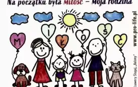 Konkurs o rodzinie - magnes, kt&oacute;ry otrzymali wszyscy uczestnicy konkursu