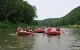 Spływ pontonowy po Nidzie Kłodzkiej