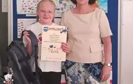 Laureatka konkursu Liliana Kruzel z nagrodą