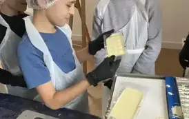 Uczniowie klasy 2 a na warsztatach w Szydłowie