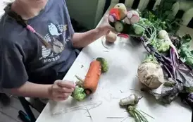 Natasza w czasie prezentacji postaci