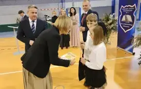 Wręczanie nagr&oacute;d w konkursie przez włodarzy miasta