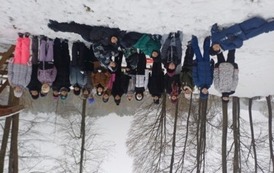 Zimowy kulig klasy 5a