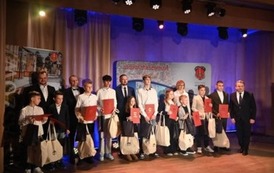 Nagrodzeni uczniowie w kategorii nadzieja sportowa
