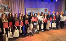 Nagrodzeni uczniowie w kategorii sport szkolny
