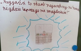 Praca uczni&oacute;w o przyjaźni