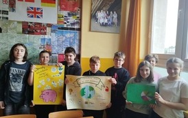 Prezentacja gazetek podsumowujących projekt