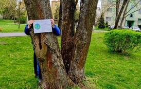 Listy uczni&oacute;w do Ziemi - sesja plenerowa