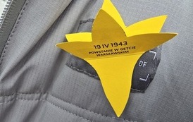 Symbol powstania w getcie warszawskim