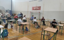 Początek konkursu - oczekiwanie na test grupa pierwsza
