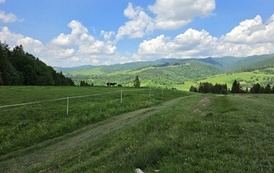 Widok z Polany Dubantowskiej