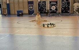 Uczennica z klasy 3 a wykonująca taniec pod tytułem Show Dance