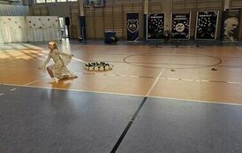 Uczennica z klasy 3 a wykonująca taniec pod tytułem Show Dance