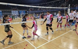Przywitanie z drużyną z Mrągowa