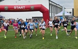 Start dziewcząt - igrzyska młodzieży