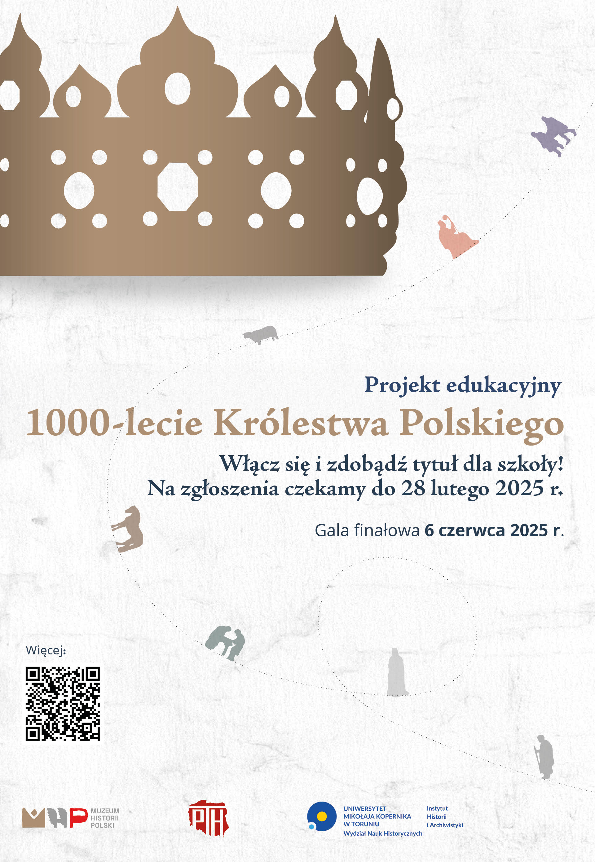 1000 lecie Kr&oacute;lestwa Polskiego plakat