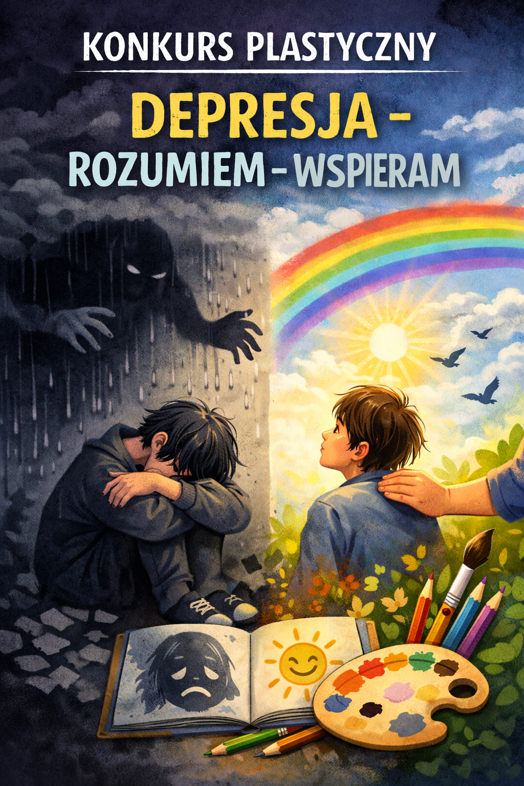 Plakat konkursu plastycznego