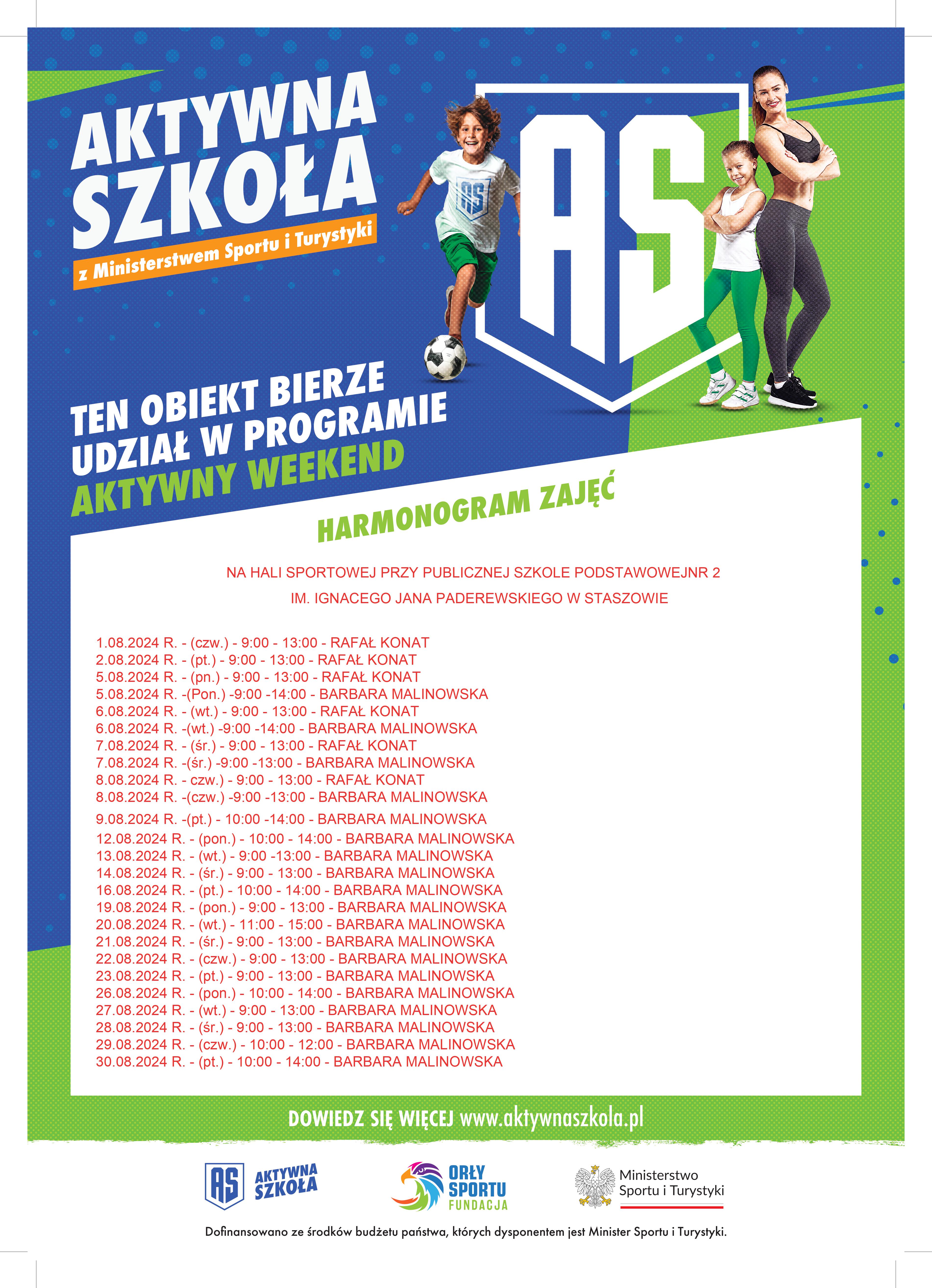 Harmonogram zajęć na&nbsp;sierpień - aktywna szkoła.jpg