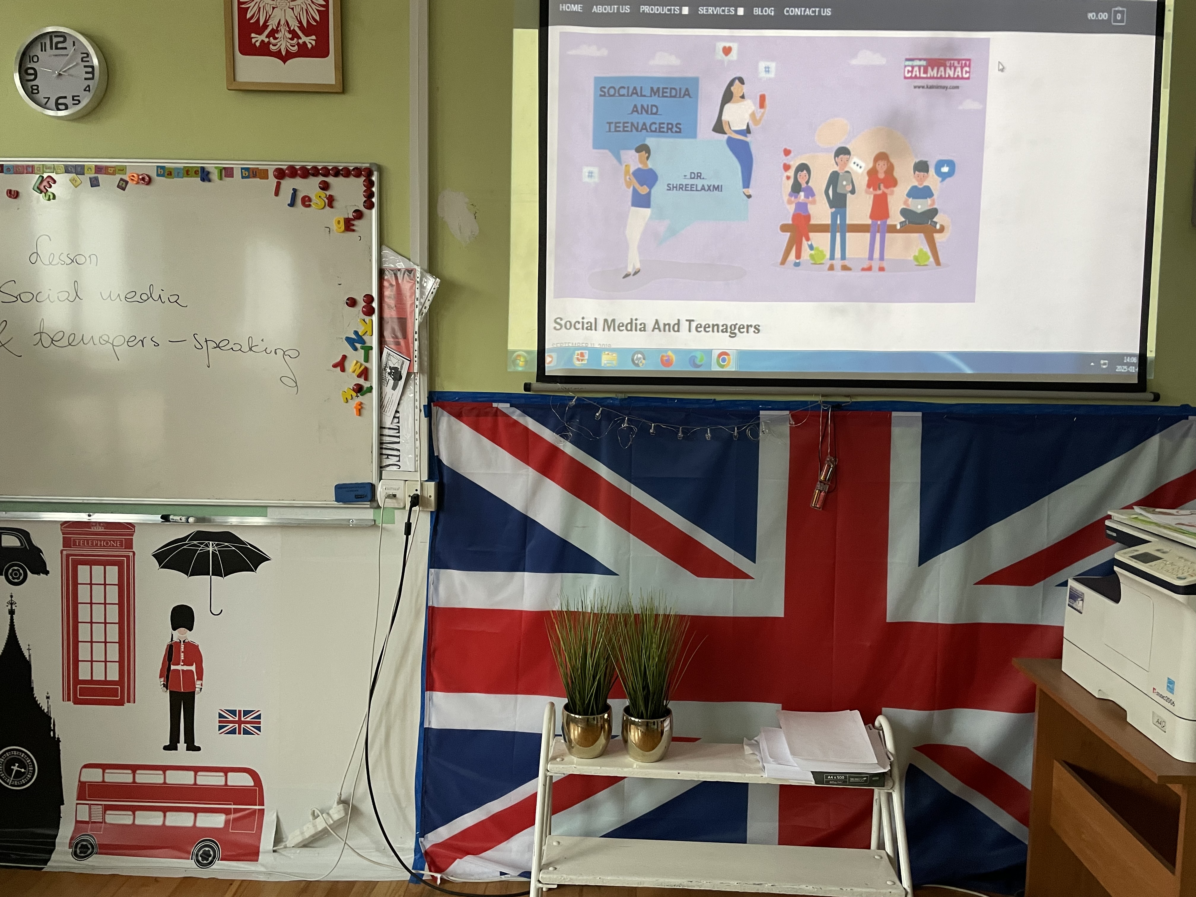 Temat lekcji &ndash; Social media and teenagers