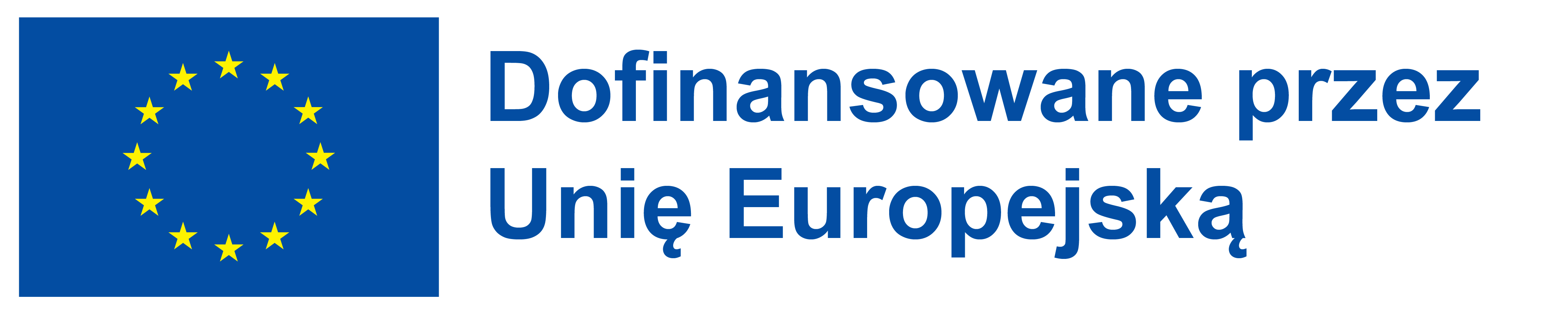 Logo - Dofinansowane przez Unię Europejską