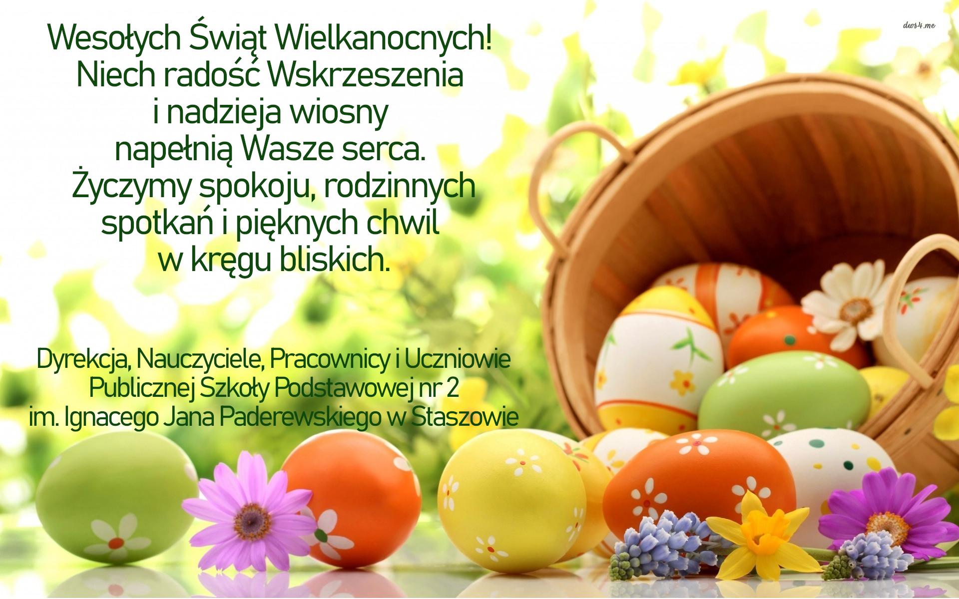 Życzenia wielkanocne