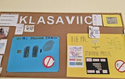 Plakaty o szkodliwości palenia papierosów
