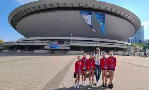 Zespół z nauczycielem