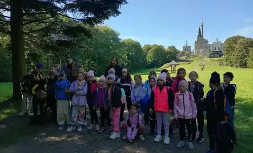 Zdjęcie do Wycieczka klas 2 A i 3 B w G&oacute;ry Świętokrzyskie