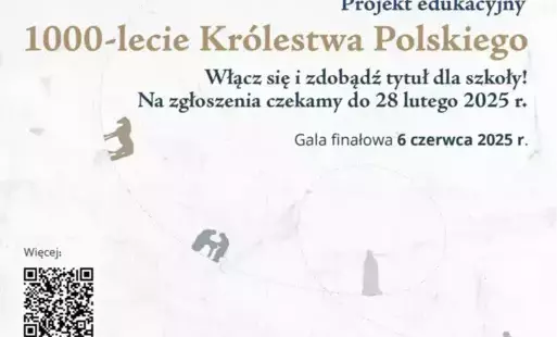 1000-lecie Królestwa Polskiego - plakat