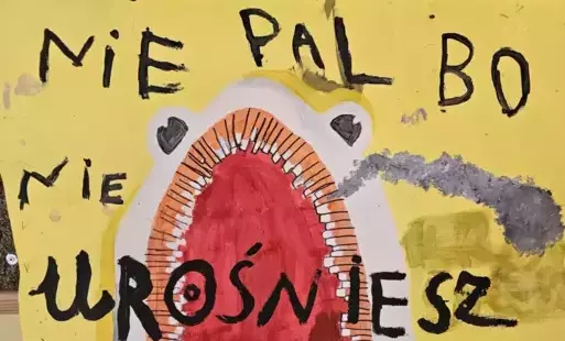 Plakat - Nie pal bo nie urośniesz